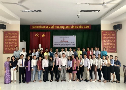 Bế giảng các lớp bồi dưỡng nghiệp vụ du lịch