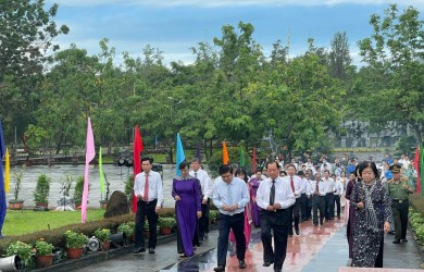 Nhiều hoạt động ý nghĩa kỷ niệm Ngày Thương binh - Liệt sĩ tại huyện Côn Đảo