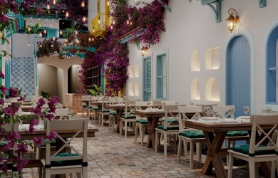 Định vị tọa độ nhà hàng hải sản "Santorini thu nhỏ" mới xuất hiện giữa lòng thị trấn Côn Đảo