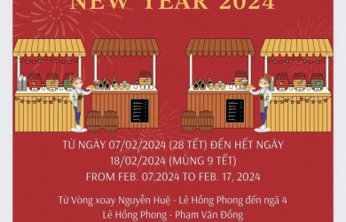 Food court for Lunar New Year 2024 is coming to Con Dao