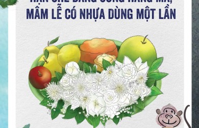 99,5% giỏ lễ đạt tiêu chí Giỏ lễ xanh trong tuần đầu tiên thực hiện Tuần lễ “GIỎ LỄ XANH”