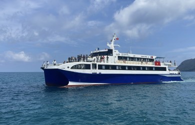 Phu Quy express high-speed ferry launches first trip from downtown Ho Chi Minh city to Con Dao