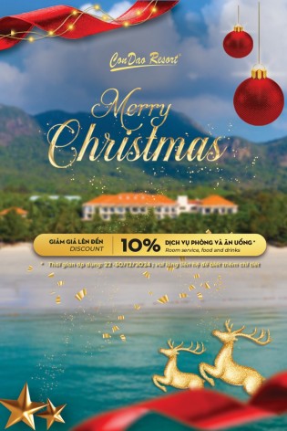 TUẦN LỄ GIÁNG SINH - ĐÓN MÙA YÊU THƯƠNG TẠI CÔN ĐẢO RESORT