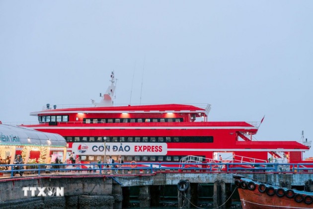 Tàu cao tốc Vũng Tàu-Côn Đảo hoạt động trở lại từ sáng 26/2