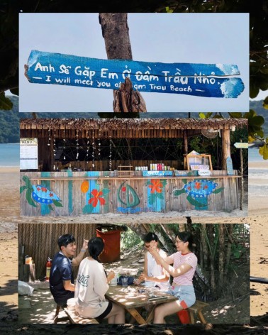 Đầm Trầu Nhỏ – góc biển bình yên nép mình bên Đầm Trầu