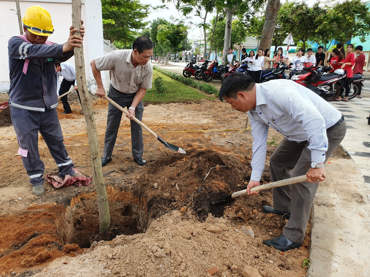 CON DAO: MEETING, PARADE, PLANTING OF GREEN TREES, IN RESPOND TO “THE WORLD ENVIRONMENT DAY”