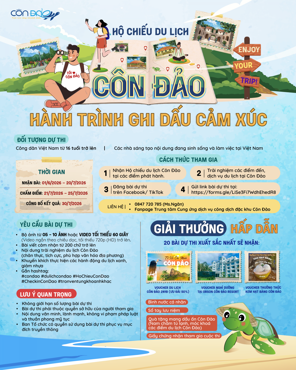 THỂ LỆ CUỘC THI